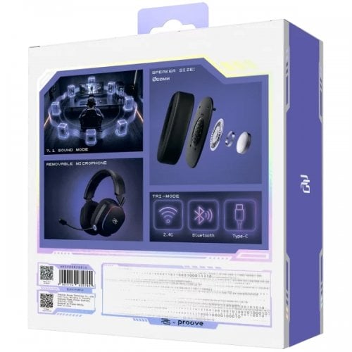 Навушники Proove Gaming Starlight (WHSR00020016) Black/Purple купити в Україні | Telemart фото