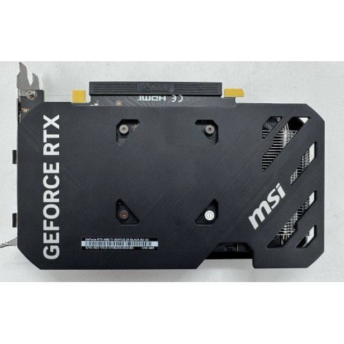 Відеокарта MSI GeForce RTX 4060 Ti VENTUS 2X BLACK OC 8192MB (RTX 4060 Ti VENTUS 2X BLACK 8G OC) (Відновлено продавцем, 914767) купити в Україні | Telemart фото