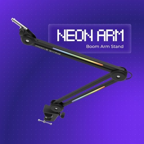 Стойка-пантограф Proove Gaming Neon Arm (PMNR00110001) Black купить в Украине | Telemart фото