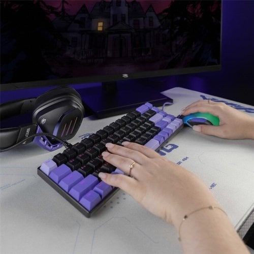 Клавиатура Proove Gaming Aress RGB KTT AquaPrime Magnetic (MKAR00022416) Black/Purple купить в Украине | Telemart фото