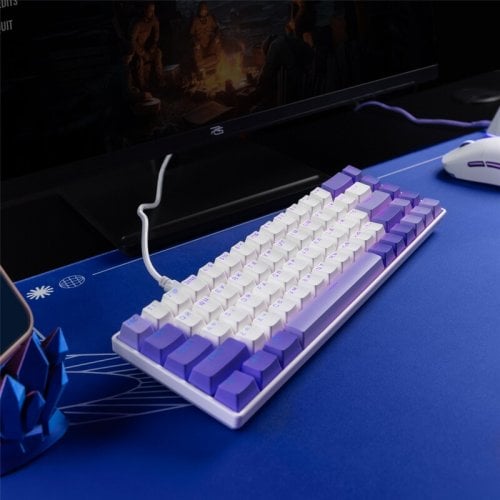Клавиатура Proove Gaming Aress RGB KTT AquaPrime Magnetic (MKAR00022417) White/Purple купить в Украине | Telemart фото