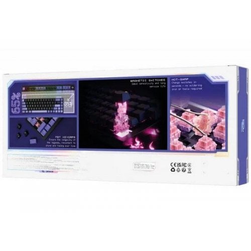 Клавиатура Proove Gaming Cyrex RGB KTT AquaPrime Magnetic (MKCR00022416) Black/Purple купить в Украине | Telemart фото