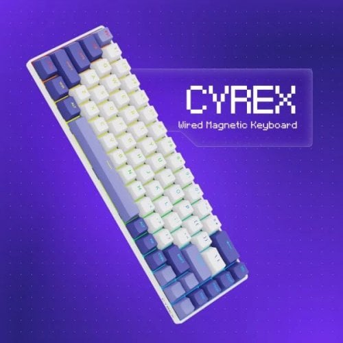 Клавиатура Proove Gaming Cyrex RGB KTT AquaPrime Magnetic (MKCR00022416) Black/Purple купить в Украине | Telemart фото