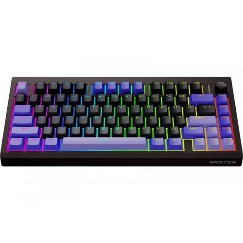 Клавиатура Proove Gaming Raster RGB Haimu Midnight Wireless (WKRS00022416) Black/Purple купить в Украине | Telemart фото