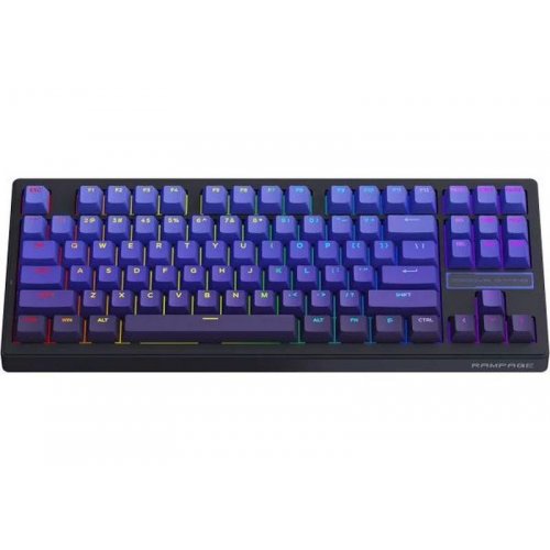 Клавиатура Proove Gaming Rampage RGB KTT Mint V2 Wireless (WKRM00022418) Black/Purple купить в Украине | Telemart фото