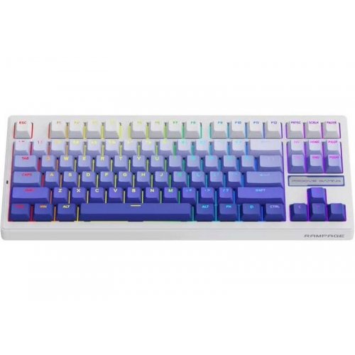 Клавиатура Proove Gaming Rampage RGB KTT Mint V2 Wireless (WKRM00022419) White/Purple купить в Украине | Telemart фото