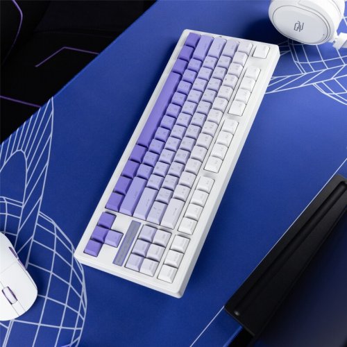 Клавиатура Proove Gaming Rampage RGB KTT Mint V2 Wireless (WKRM00022419) White/Purple купить в Украине | Telemart фото