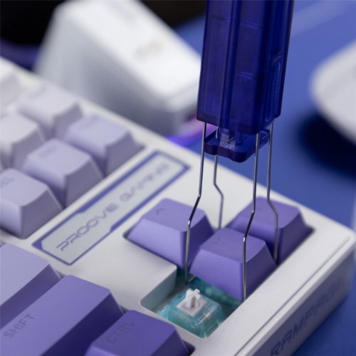 Клавиатура Proove Gaming Rampage RGB KTT Mint V2 Wireless (WKRM00022419) White/Purple купить в Украине | Telemart фото