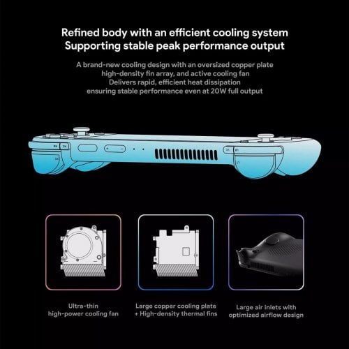 Уценка портативная игровая консоль AYANEO Konkr Pocket Fit 8 Elite 12GB/256GB Phantom Black (Вскрытая упаковка, 914795) купить в Украине | Telemart фото