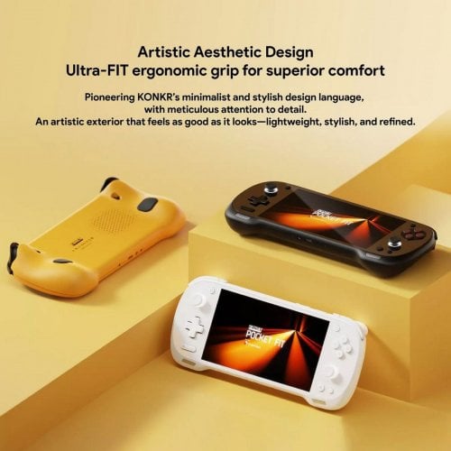 Уценка портативная игровая консоль AYANEO Konkr Pocket Fit 8 Elite 12GB/256GB Phantom Black (Вскрытая упаковка, 914795) купить в Украине | Telemart фото