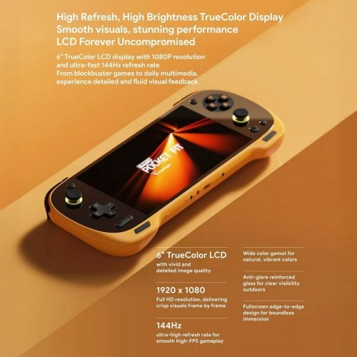 Уценка портативная игровая консоль AYANEO Konkr Pocket Fit 8 Elite 12GB/256GB Phantom Black (Вскрытая упаковка, 914795) купить в Украине | Telemart фото