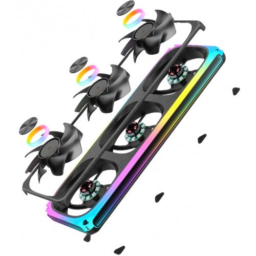 Кулер для корпуса FPMAX Trident 360 Black купить в Украине | Telemart фото
