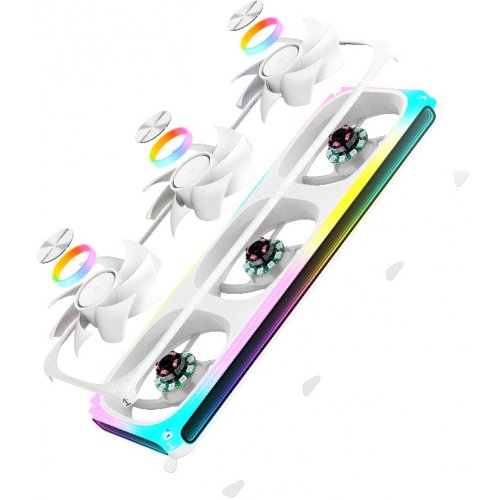 Кулер для корпуса FPMAX Trident 360 White купить в Украине | Telemart фото