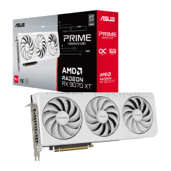 Уценка видеокарта Asus PRIME Radeon RX 9070 XT White OC 16384MB (PRIME-RX9070XT-O16G-WHITE) (Следы использования, 914835)