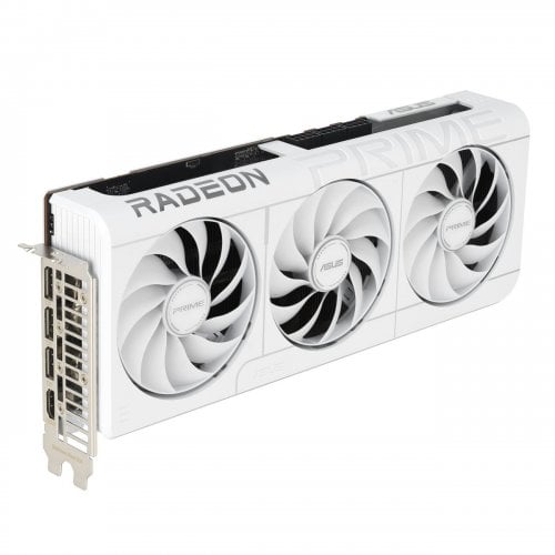 Уценка видеокарта Asus PRIME Radeon RX 9070 XT White OC 16384MB (PRIME-RX9070XT-O16G-WHITE) (Следы использования, 914835) купить в Украине | Telemart фото