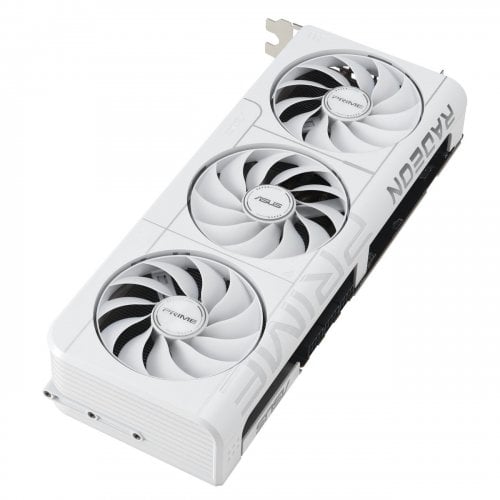 Уценка видеокарта Asus PRIME Radeon RX 9070 XT White OC 16384MB (PRIME-RX9070XT-O16G-WHITE) (Следы использования, 914835) купить в Украине | Telemart фото