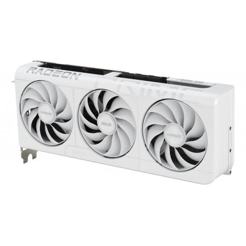 Уценка видеокарта Asus PRIME Radeon RX 9070 XT White OC 16384MB (PRIME-RX9070XT-O16G-WHITE) (Следы использования, 914835) купить в Украине | Telemart фото