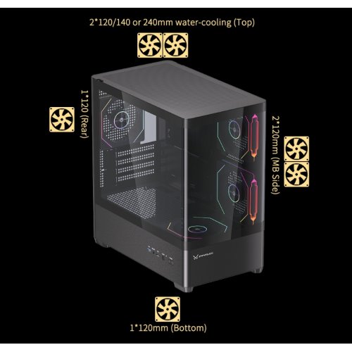 Корпус FPMAX Diamond R4M Pro Nova без БП White купить в Украине | Telemart фото