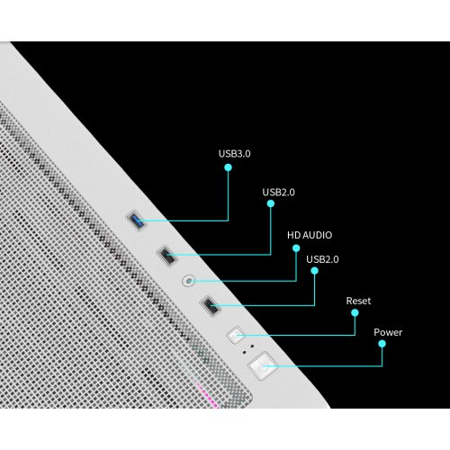 Корпус FPMAX Air Power G5 Plus H835 без БП White купить в Украине | Telemart фото