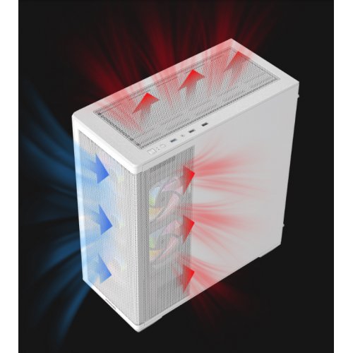 Корпус FPMAX Air Power G5 Plus H835 без БП White купить в Украине | Telemart фото