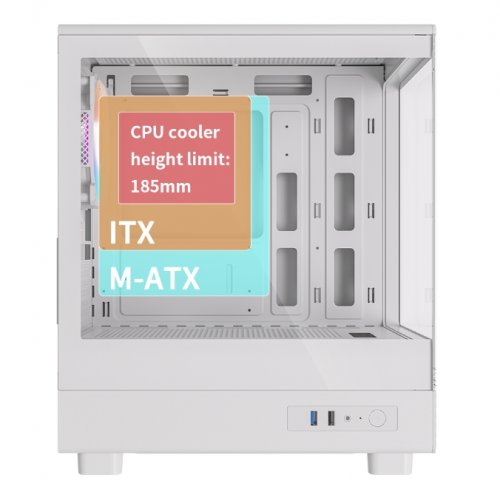 Корпус FPMAX Diamond R2M без БП Black купить в Украине | Telemart фото