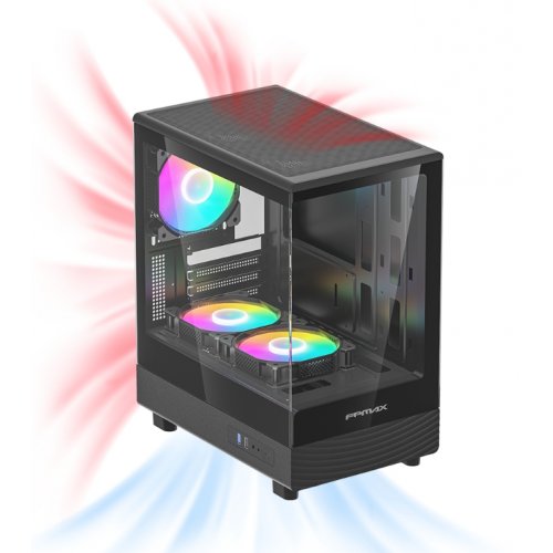 Корпус FPMAX Diamond R2M без БП Black купить в Украине | Telemart фото