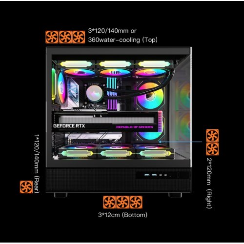 Корпус FPMAX Diamond Z8 Nova без БП White купить в Украине | Telemart фото