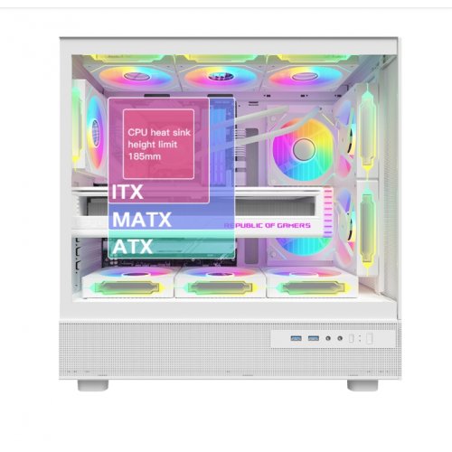 Корпус FPMAX Diamond Z8 Nova без БП White купить в Украине | Telemart фото