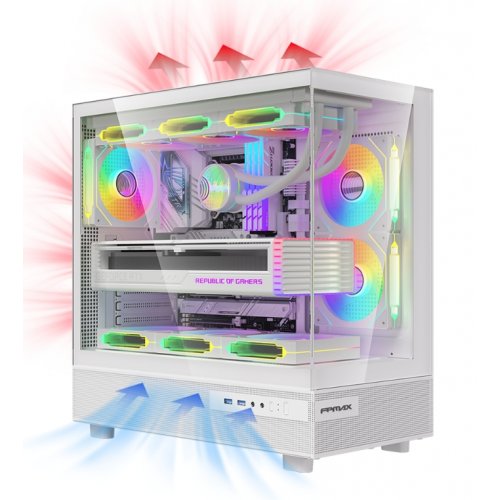 Корпус FPMAX Diamond Z8 Nova без БП White купить в Украине | Telemart фото