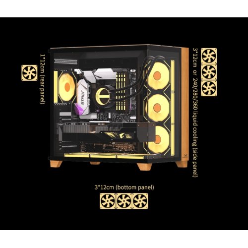 Корпус FPMAX Diamond Z9 Art без БП White купить в Украине | Telemart фото