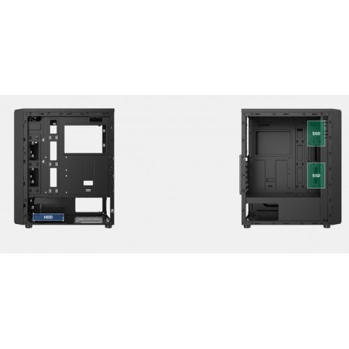 Корпус FPMAX Cortex без БЖ Black купити в Україні | Telemart фото