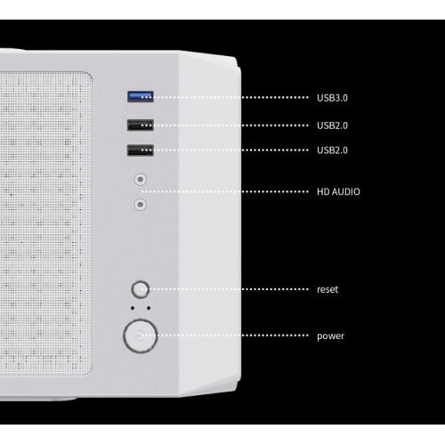 Корпус FPMAX Cortex без БЖ White купити в Україні | Telemart фото
