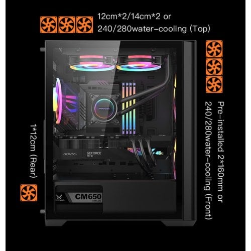 Корпус FPMAX Airpower G5 H712 без БЖ White купити в Україні | Telemart фото
