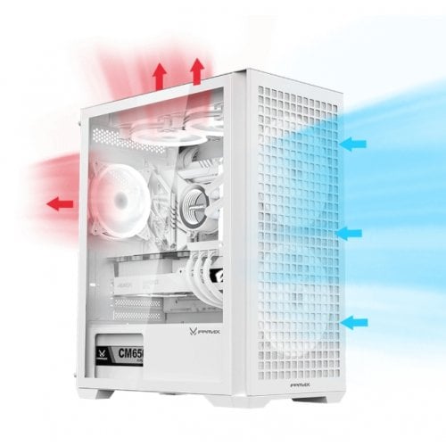 Корпус FPMAX Airpower G5 H712 без БЖ White купити в Україні | Telemart фото