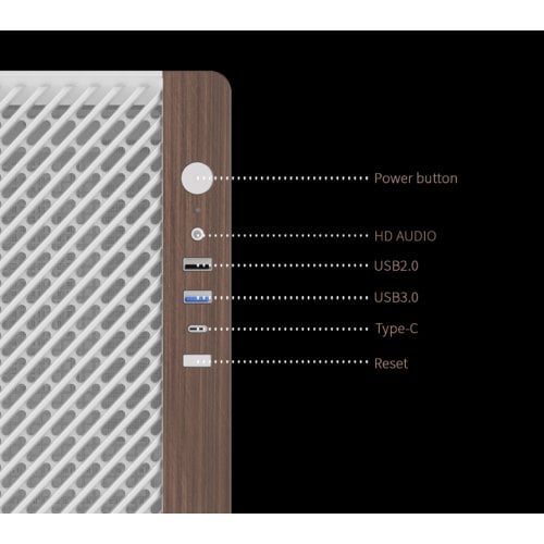Корпус FPMAX Wind Shell G16 без БП White купить в Украине | Telemart фото
