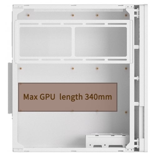 Корпус FPMAX Wind Shell G16 без БП White купить в Украине | Telemart фото