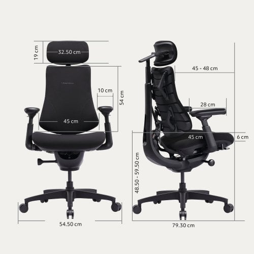 Ергономічне крісло LiberNovo Omni SE (CP-GW-1000075-00-03) Obsidian купити в Україні | Telemart фото