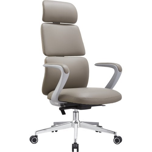 Крісло офісне OfficePro Delicate OC690 PVC Beige купити в Україні | Telemart фото