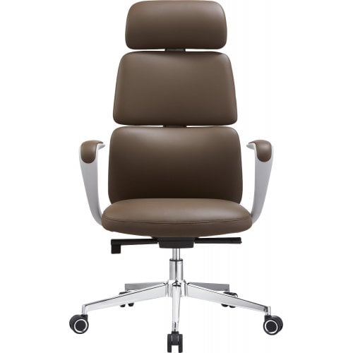 Крісло офісне OfficePro Delicate OC690 PVC Brown купити в Україні | Telemart фото