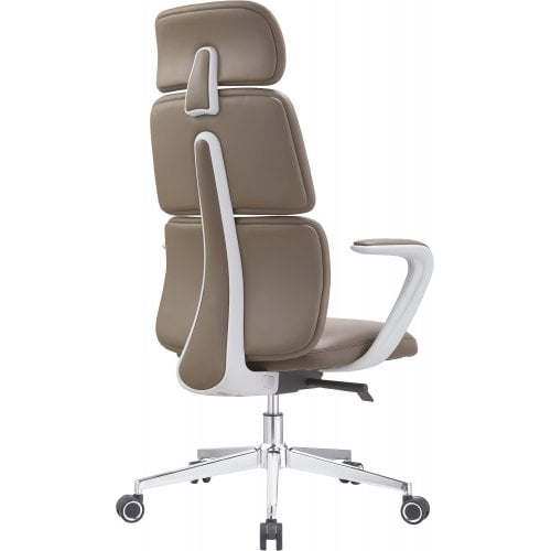 Крісло офісне OfficePro Delicate OC690 PVC Brown купити в Україні | Telemart фото