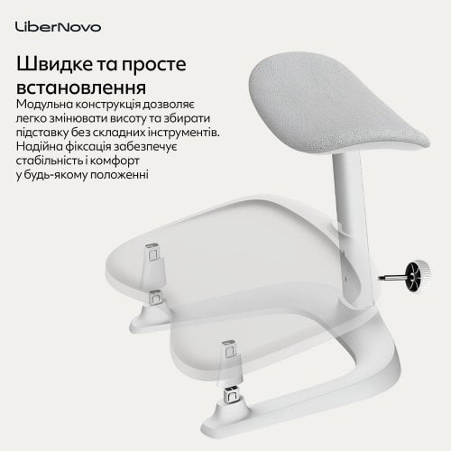 Подставка для ног LiberNovo StepSync Footrest for Omni Gen (CP-GW-2000095-00-04) Glacier купить в Украине | Telemart фото