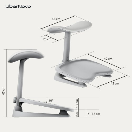 Подставка для ног LiberNovo StepSync Footrest for Omni Gen (CP-GW-2000095-00-04) Glacier купить в Украине | Telemart фото