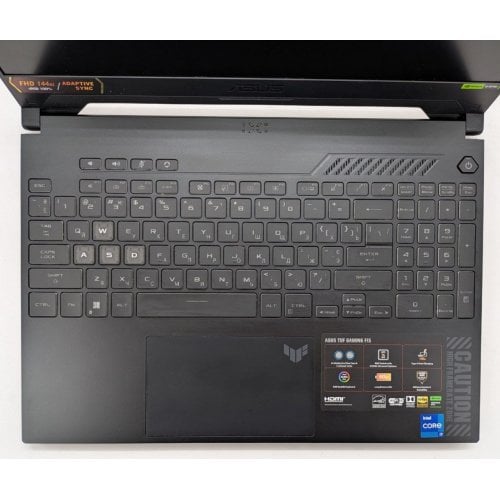 Ноутбук Asus TUF Gaming F15 FX507VI (FX507VI-F15.I74070) Black (Відновлено продавцем, 914886) купити в Україні | Telemart фото