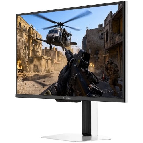 Монітор Lorgar 24.5" Pro 25LP1 (LRG-25LA1F400-WH) White/Purple купити в Україні | Telemart фото