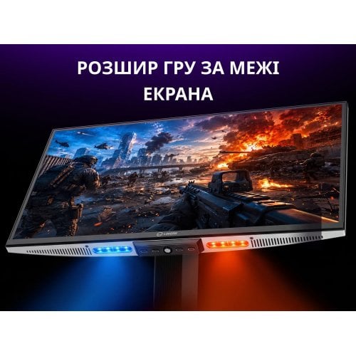 Монітор Lorgar 24.5" Pro 25LP1 (LRG-25LA1F400-WH) White/Purple купити в Україні | Telemart фото