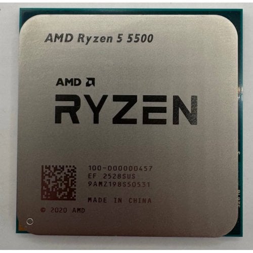 Процессор AMD Ryzen 5 5500 3.6(4.2)GHz 16MB sAM4 Tray (100-000000457) (Восстановлено продавцом, 915024) купить в Украине | Telemart фото