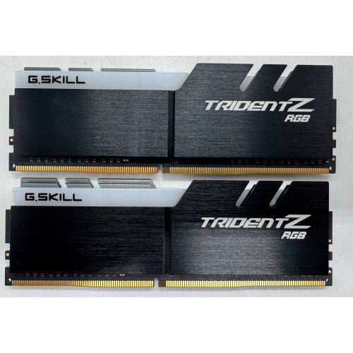 Озп G.Skill DDR4 16GB (2x8GB) 3600Mhz Trident Z RGB (F4-3600C18D-16GTZR) (Відновлено продавцем, 915032) купити в Україні | Telemart фото