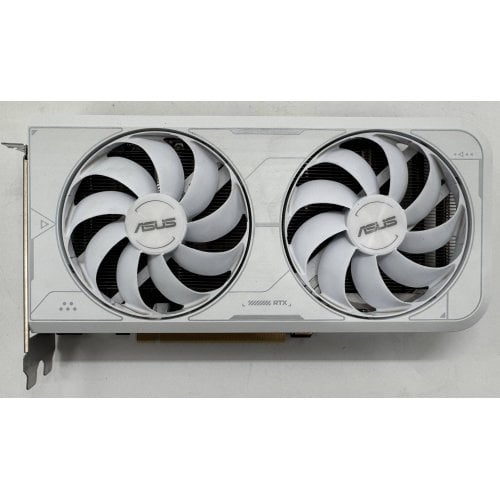 Видеокарта Asus GeForce RTX 3060 Ti Dual OC 8192MB (DUAL-RTX3060TI-O8GD6X-WHITE) (Восстановлено продавцом, 915065) купить в Украине | Telemart фото