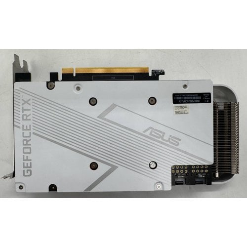 Видеокарта Asus GeForce RTX 3060 Ti Dual OC 8192MB (DUAL-RTX3060TI-O8GD6X-WHITE) (Восстановлено продавцом, 915065) купить в Украине | Telemart фото