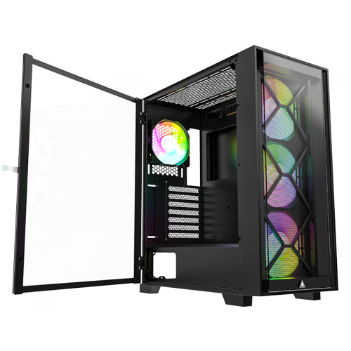 Корпус Montech Air 1000 Premium без БЖ Black (Відновлено продавцем, 915095) купити в Україні | Telemart фото